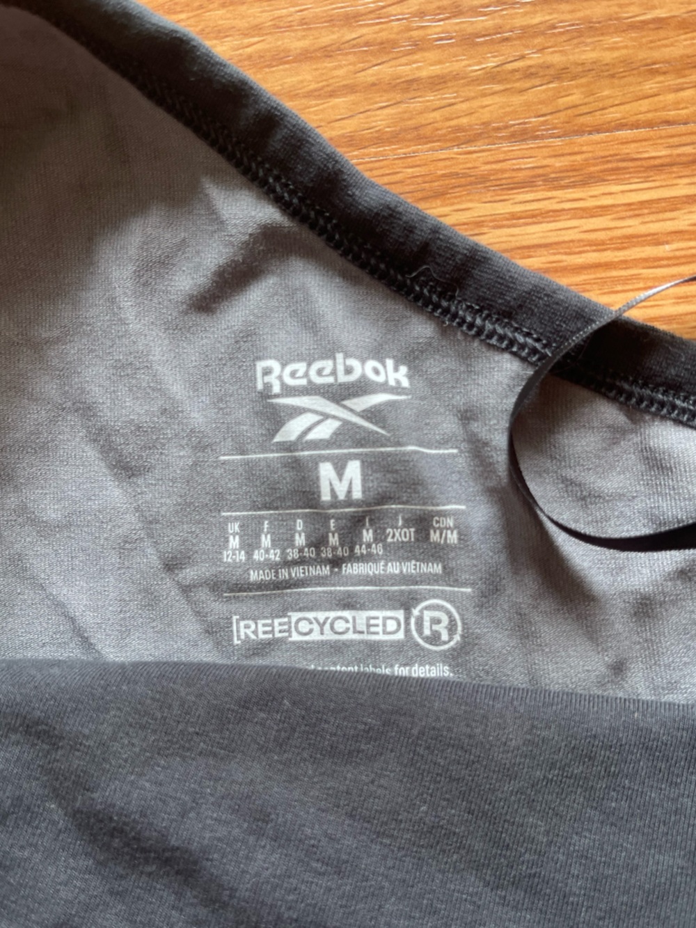 Reebok Animal Print One Shoulder Sports Bra - Picture 2 of 2